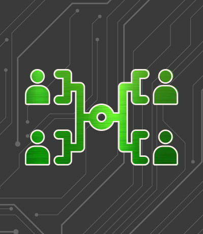 Fondo gris con ícono verde de llave de competencia.