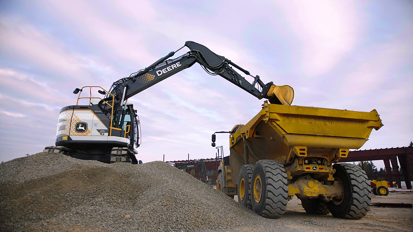 Excavadora eléctrica