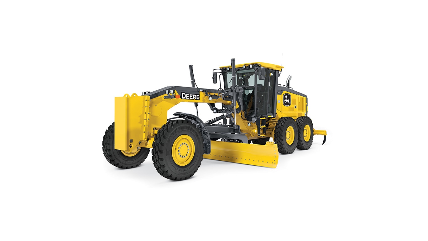 672GP Motor Grader on white background