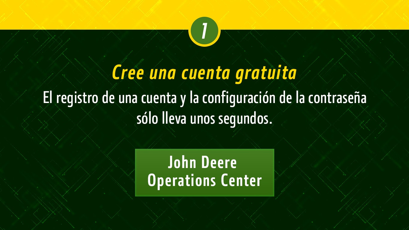 Cuenta gratuita en Operations Center