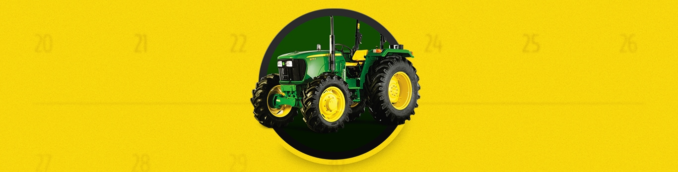 Máquina en un círculo verde sobre un fondo amarillo